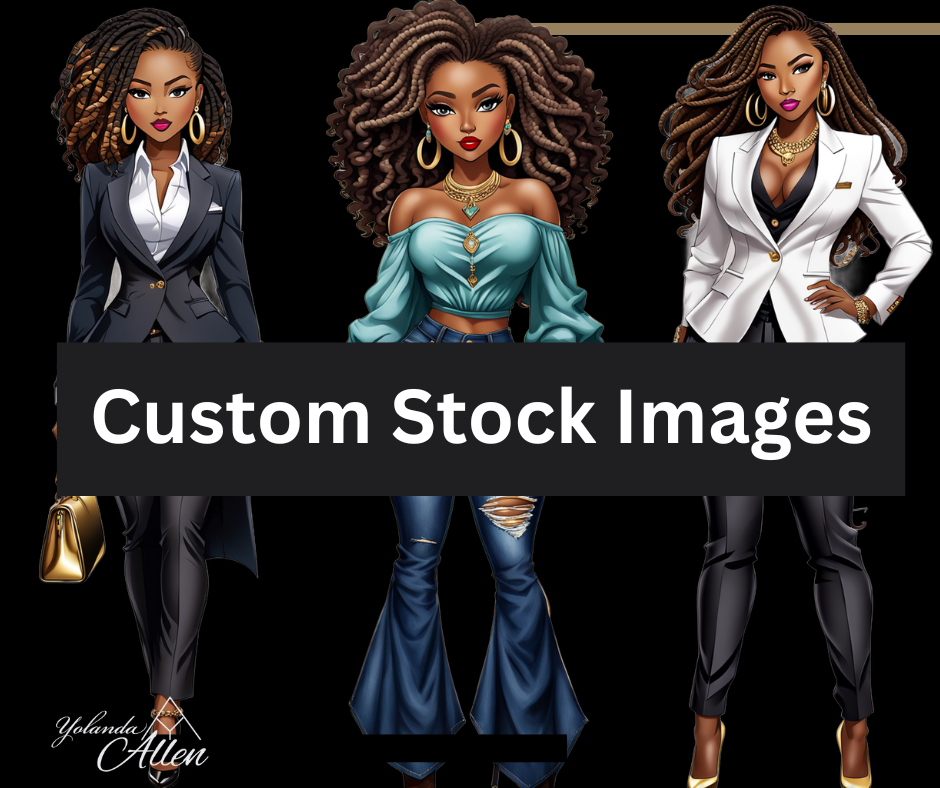 Exclusive Stylish Clip Art Collection - 29 Fashionable Diva Illustrations for Only $4.99