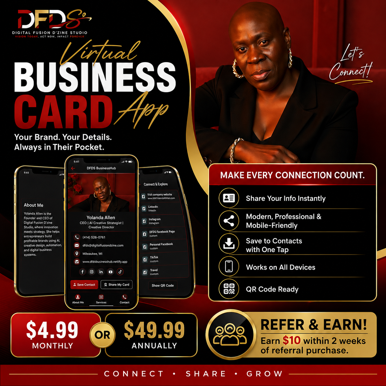 DFDS BusinessHub Virtual Business Card