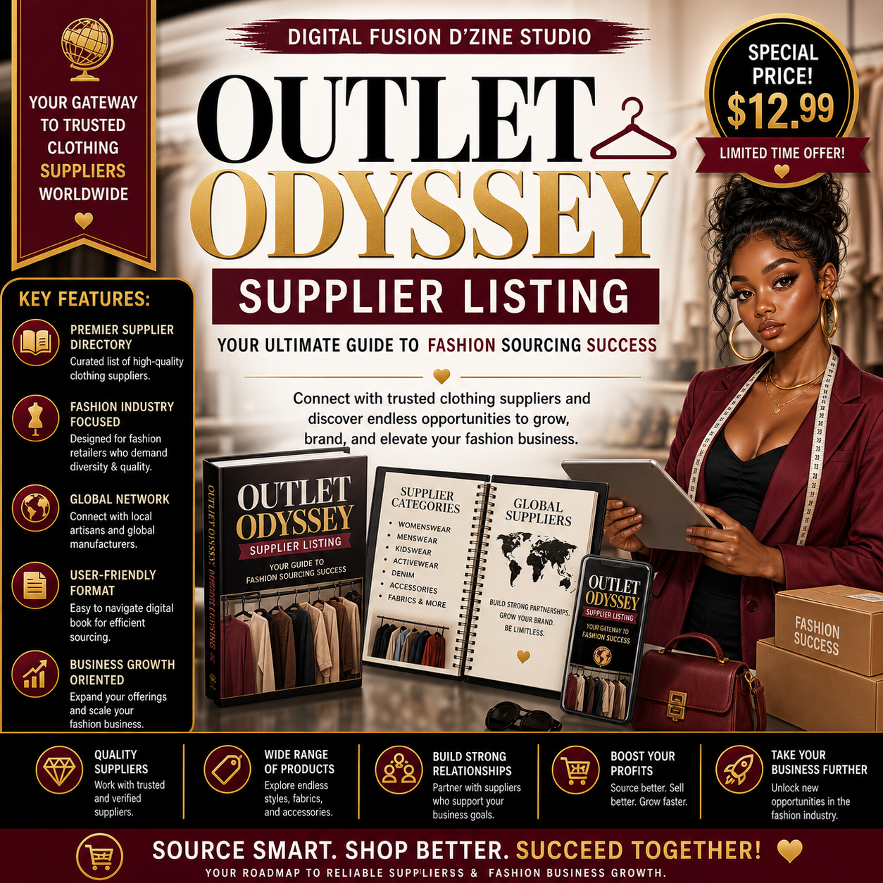 Outlet Odyssey Supplier Listing for Fashion Retailers