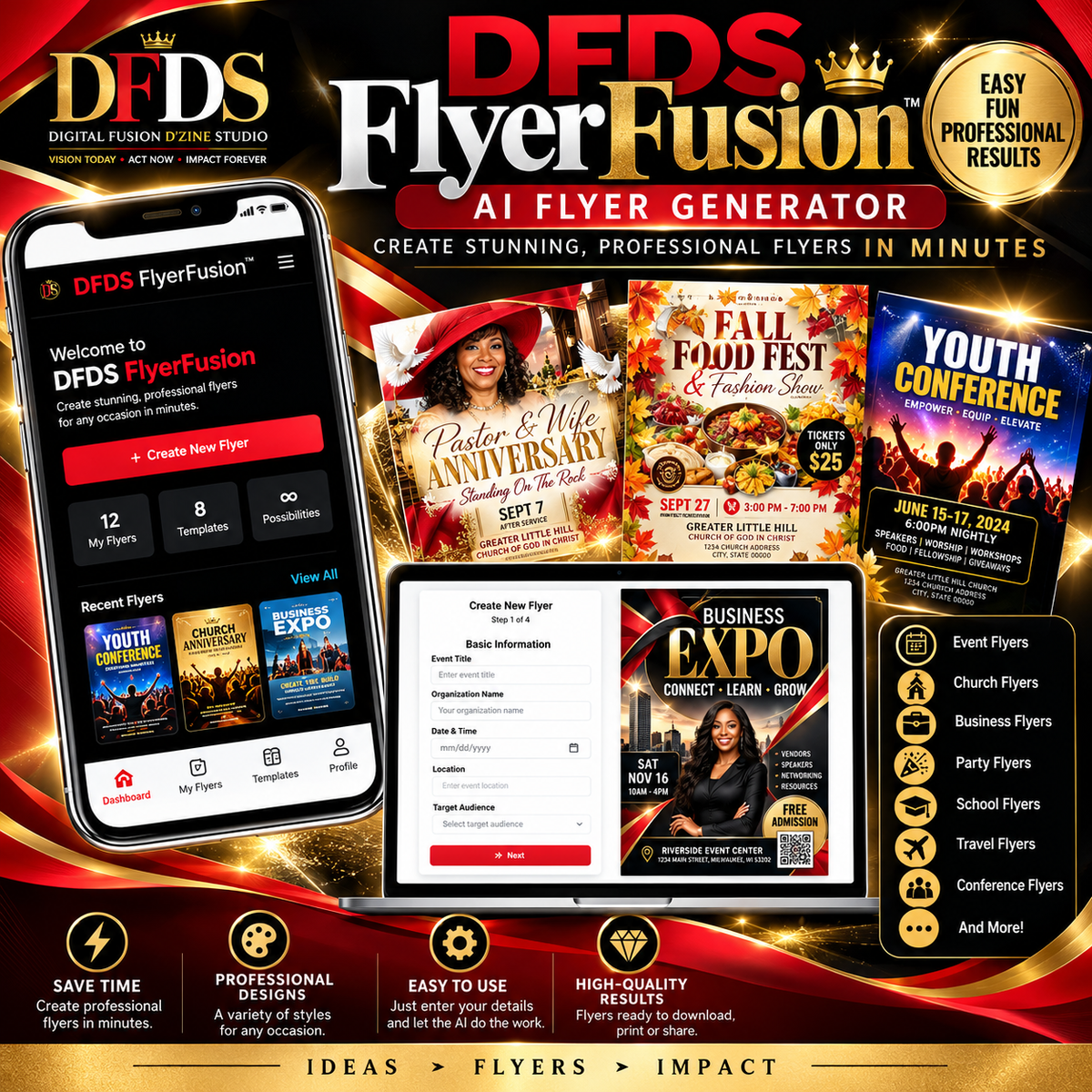 DFDS FlyerFusion™ Prompt Generator