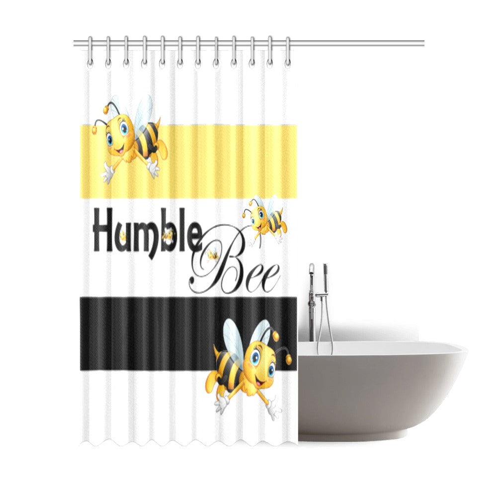 Bee Shower Curtain 72"x84"