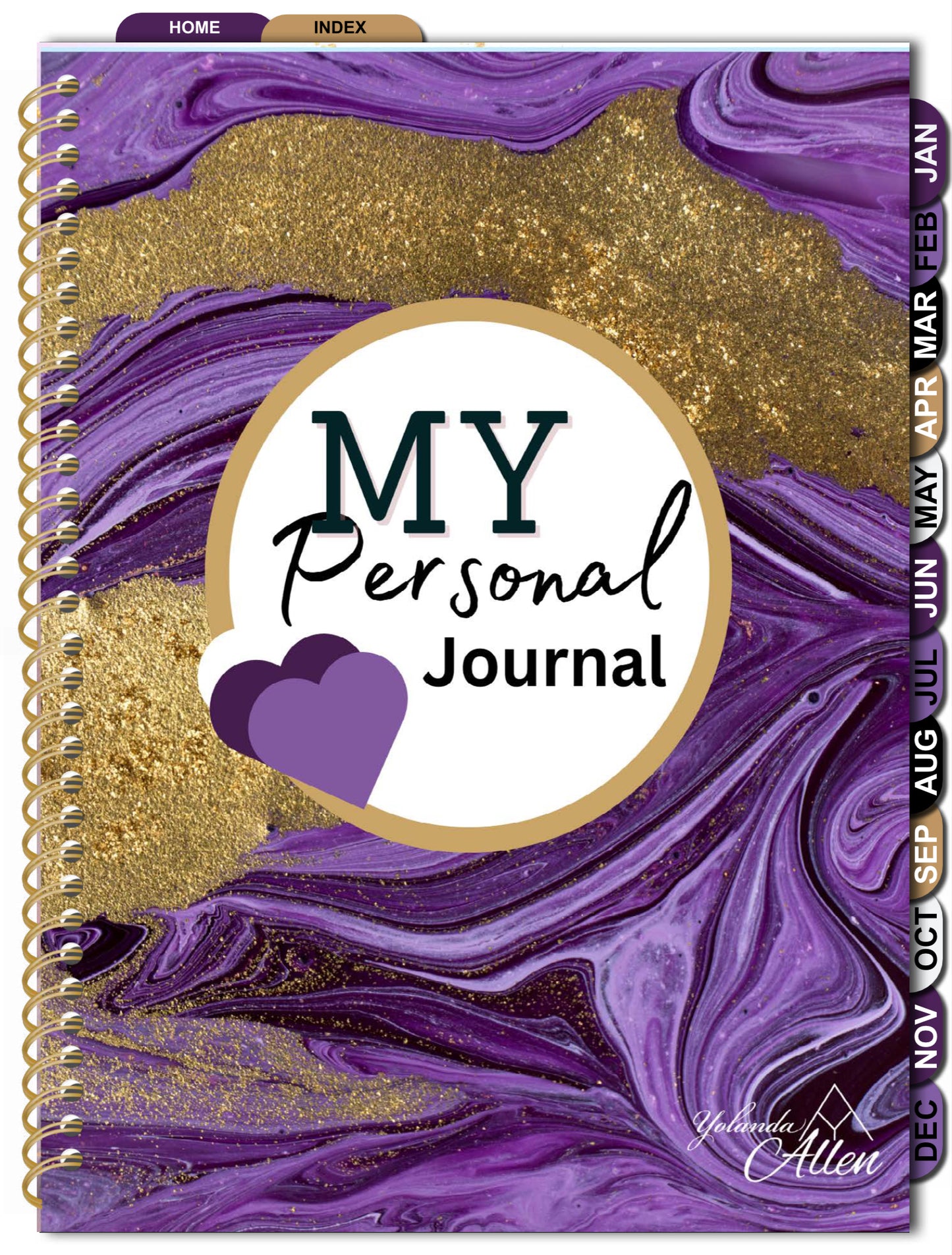 TPTP Digital Journal (DJPS) Purple Swirl