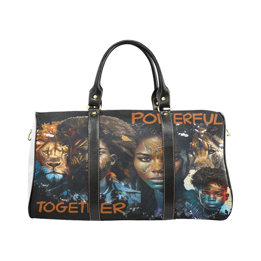 Black Legends New Waterproof Travel Bag/Large (Model 1639)