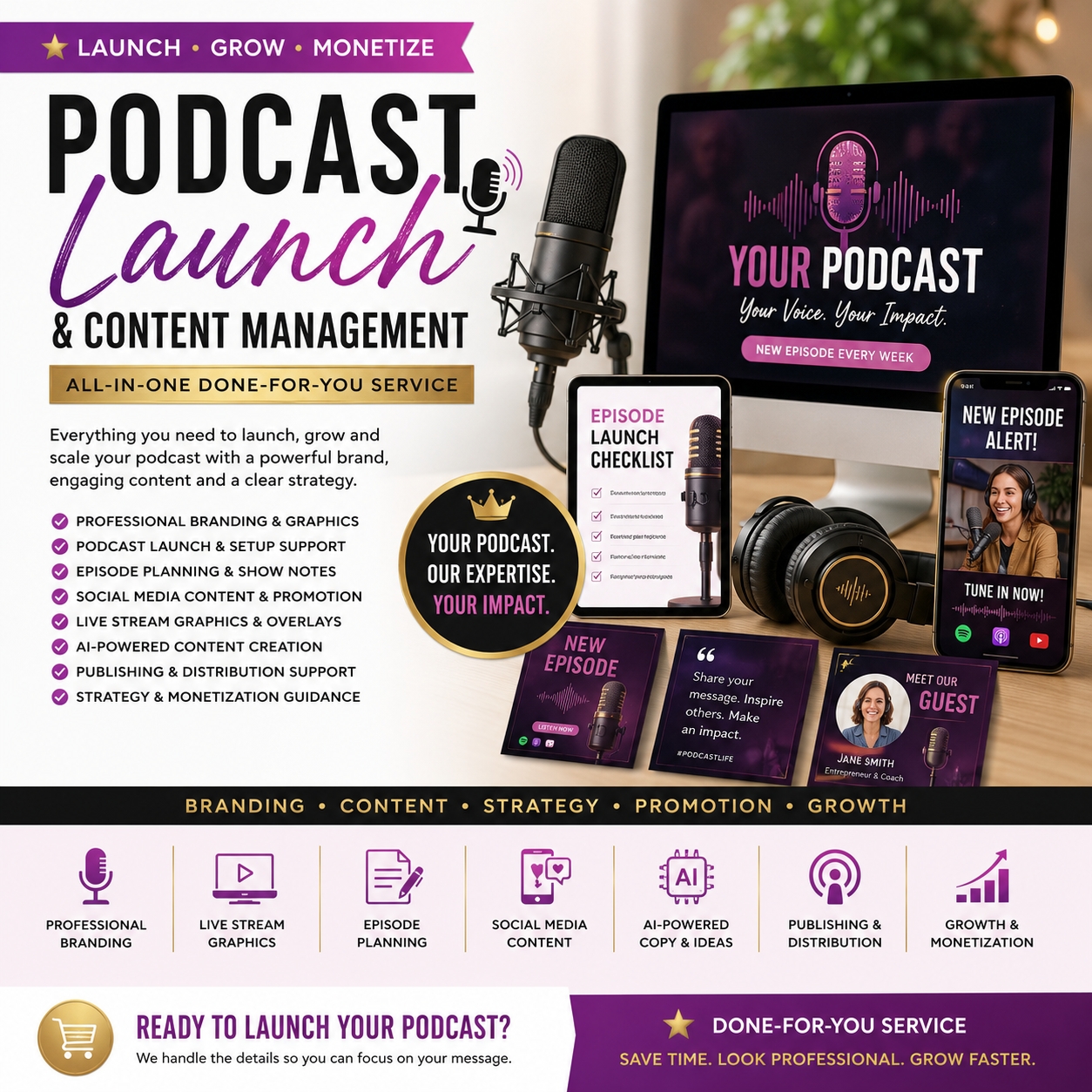 DFDS Podcast Launch Studio™
