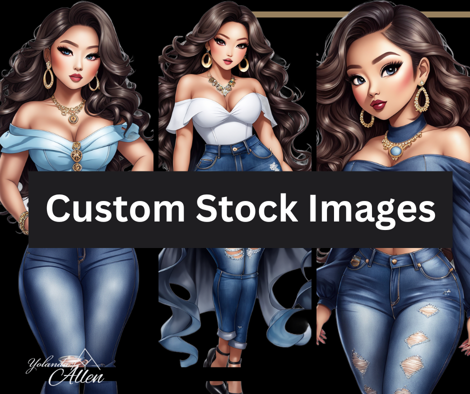 Exclusive Stylish Clip Art Collection - 29 Fashionable Diva Illustrations for Only $4.99