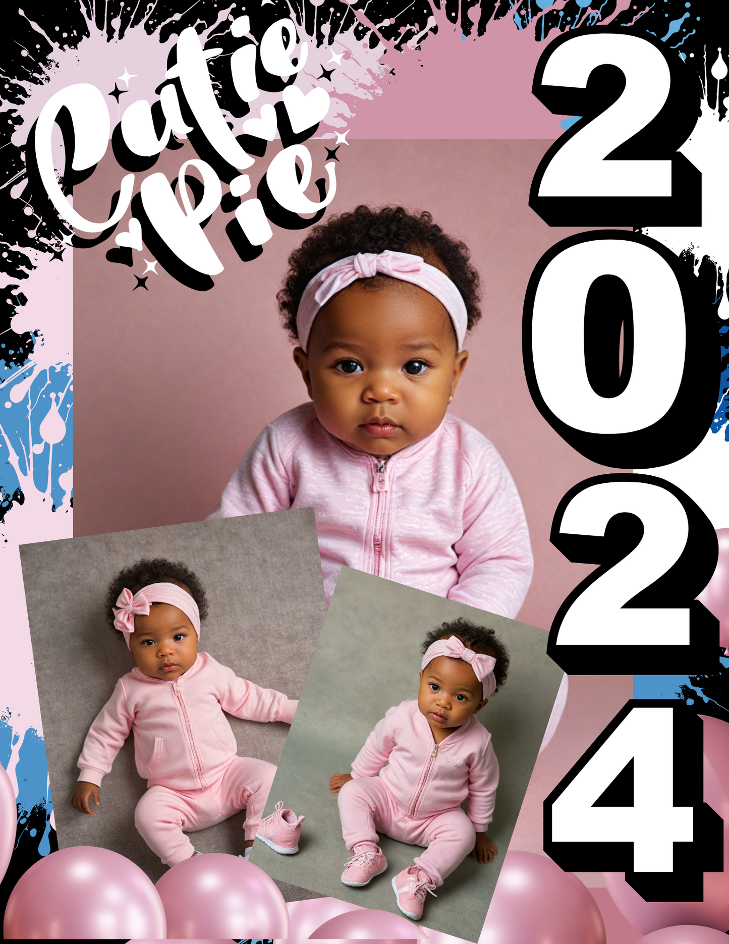 Adorable Cutie Pie Canva Templates