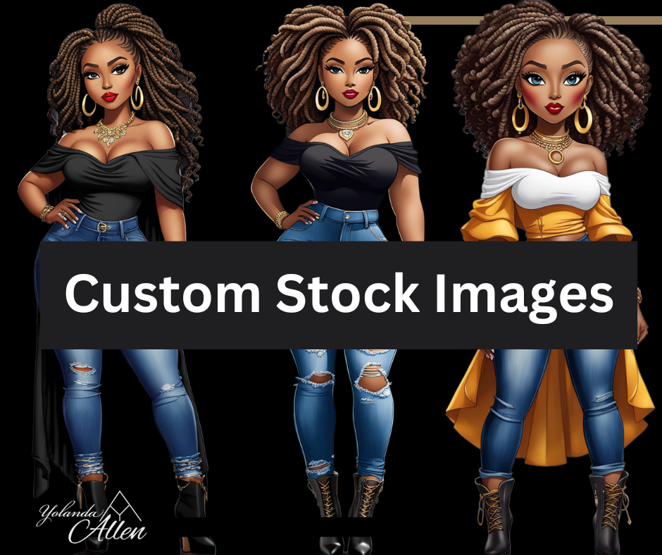 Exclusive Stylish Clip Art Collection - 29 Fashionable Diva Illustrations for Only $4.99