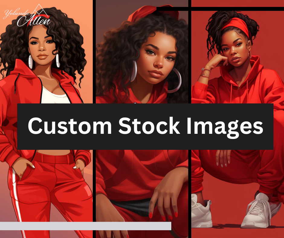 Stock Images: African American Women in Streetwear