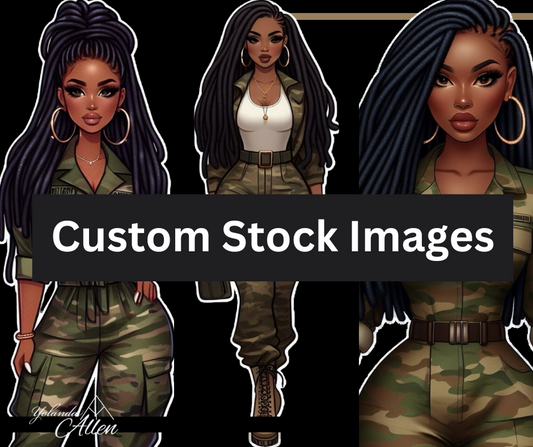 30+ Army Fatigue African American Woman Clipart