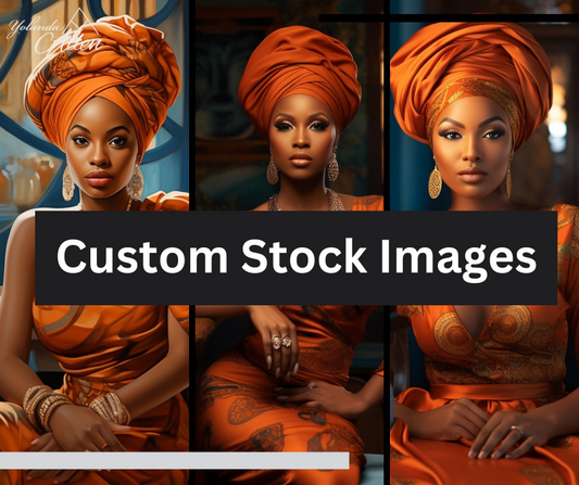 7 Stock Images Featuring Elegant African Fashion