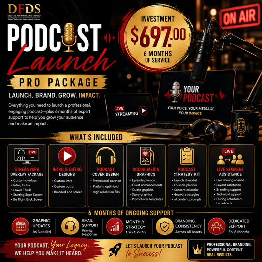 Podcast Launch Pro Package