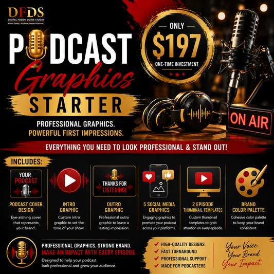 Podcast Graphics Starter