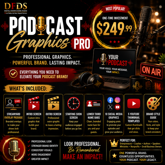 Podcast Graphics Pro