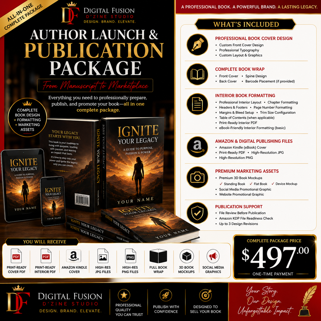 DFDS Author Launch & Publication Package