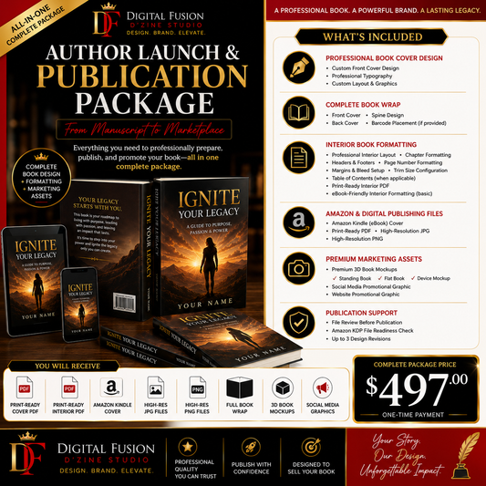 DFDS Author Launch & Publication Package