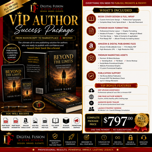 DFDS VIP Author Success Package