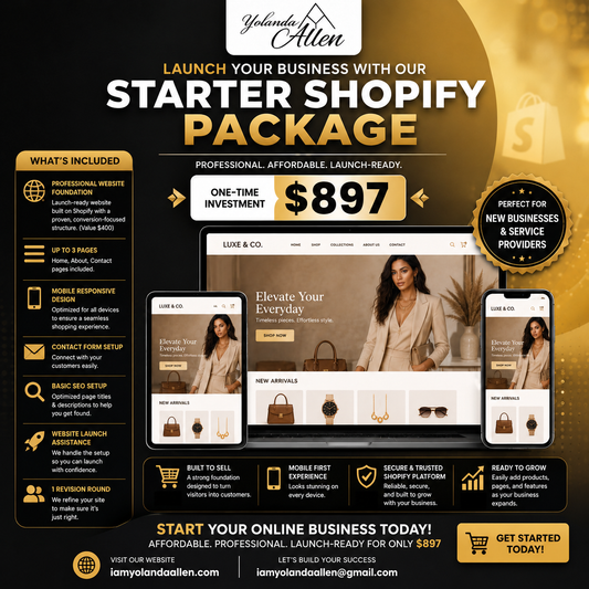 Starter Shopify Website Package