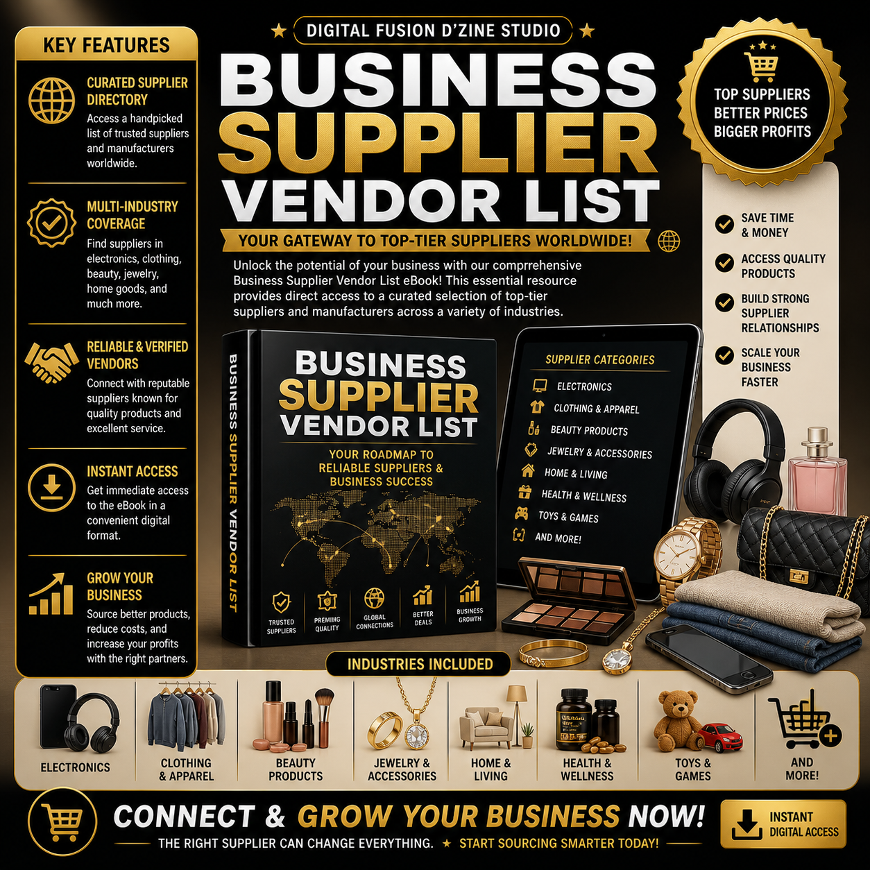 Business Supplier Vendor List eBook