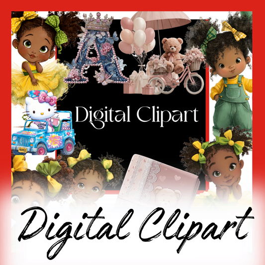 Adorable Digital Clipart Bundle for Kids