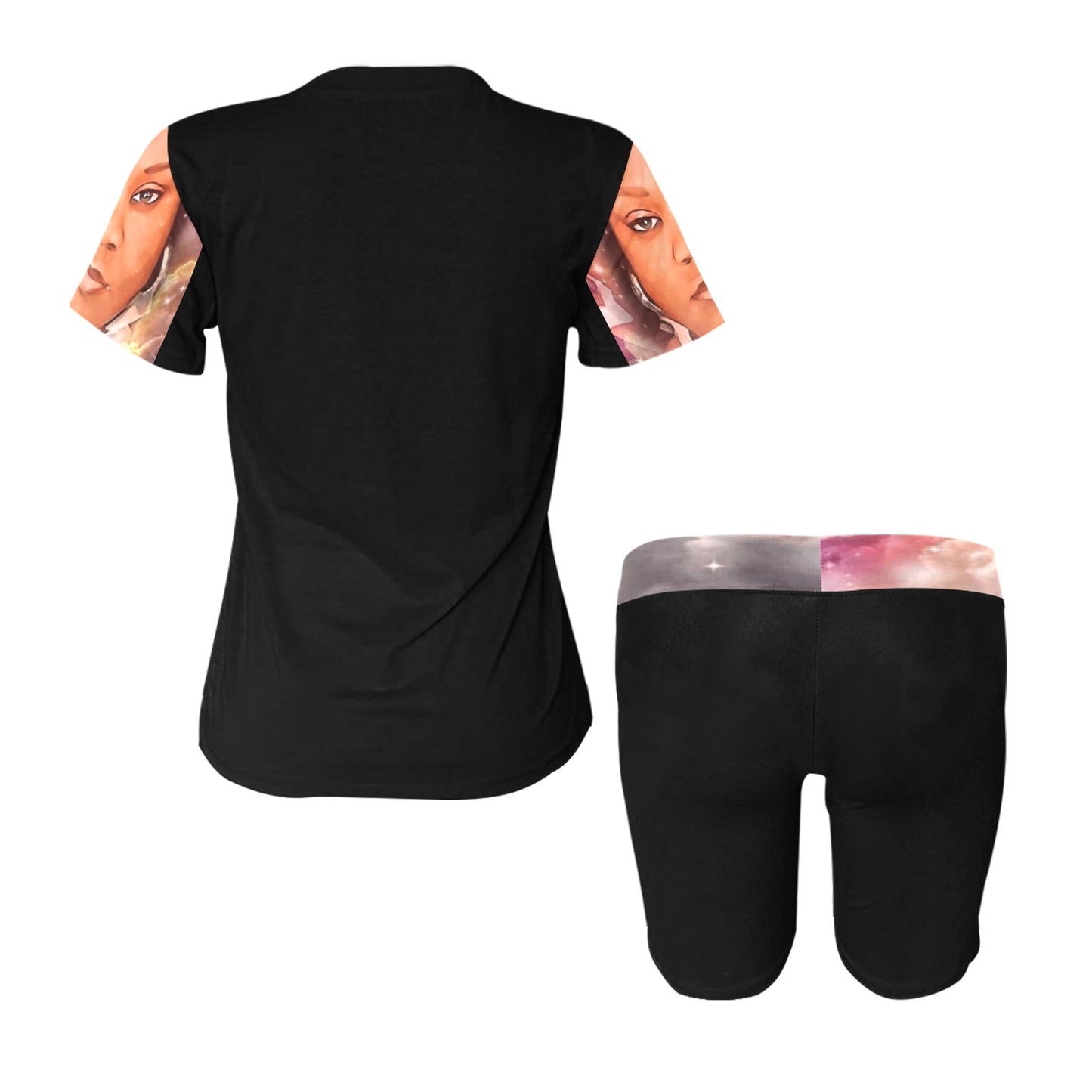 Ms V Women's Short Yoga Set