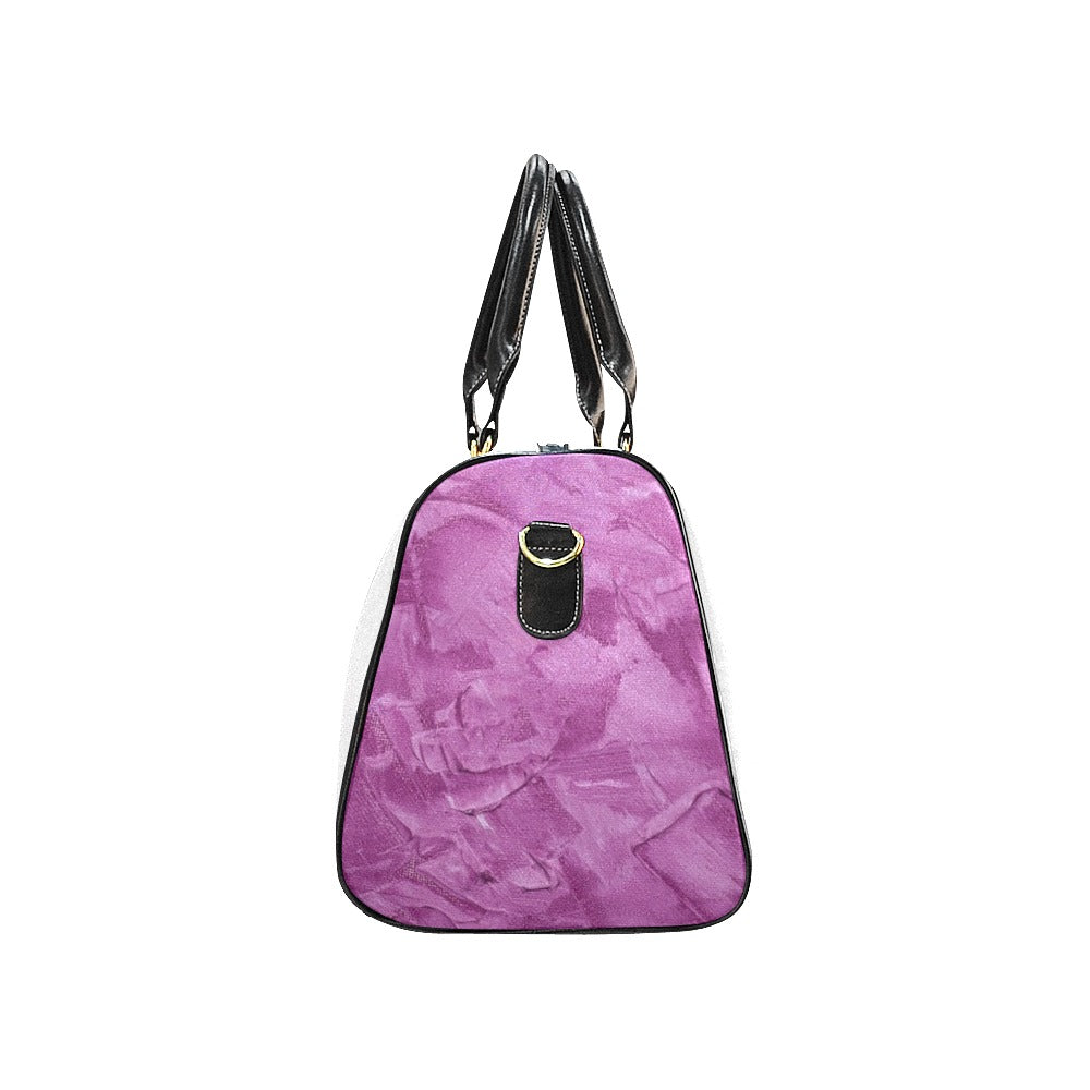Purple Handbag New Waterproof Travel Bag/Large (Model 1639)