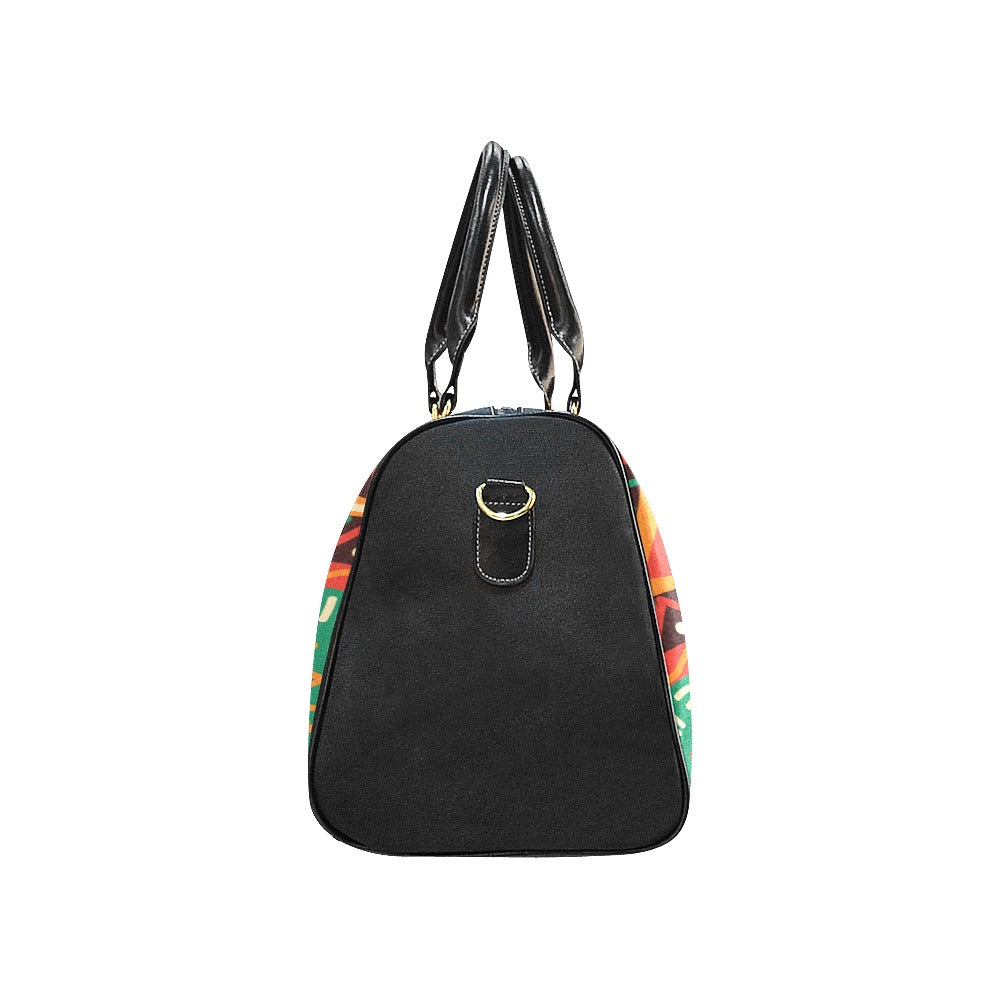 Tie Dye New Waterproof Travel Bag/Large (Model 1639)