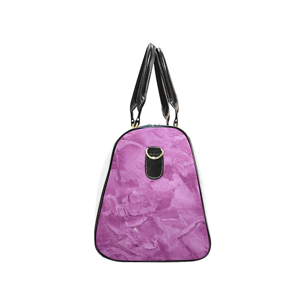 Purple Handbag New Waterproof Travel Bag/Large (Model 1639)